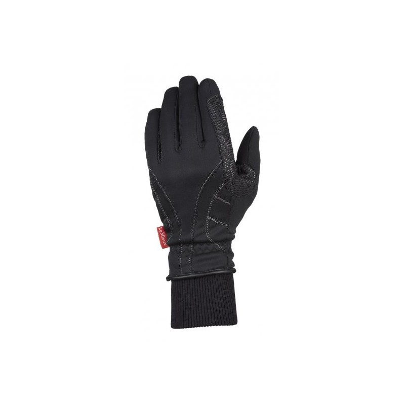 Gants d'équitation imperméable en cuir femme LeMieux