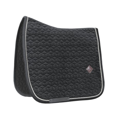 Kentucky Horsewear Tapis de Dressage Basic Velvet - Noir