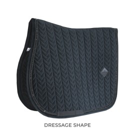 Kentucky Horsewear - Tapis de Dressage Velvet Pearls - Noir