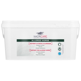 NACRICARE ALLERGO HORSE 1kg - Problème réspiratoire ou la dermitepeau pROBL7ME DE R2SPIR