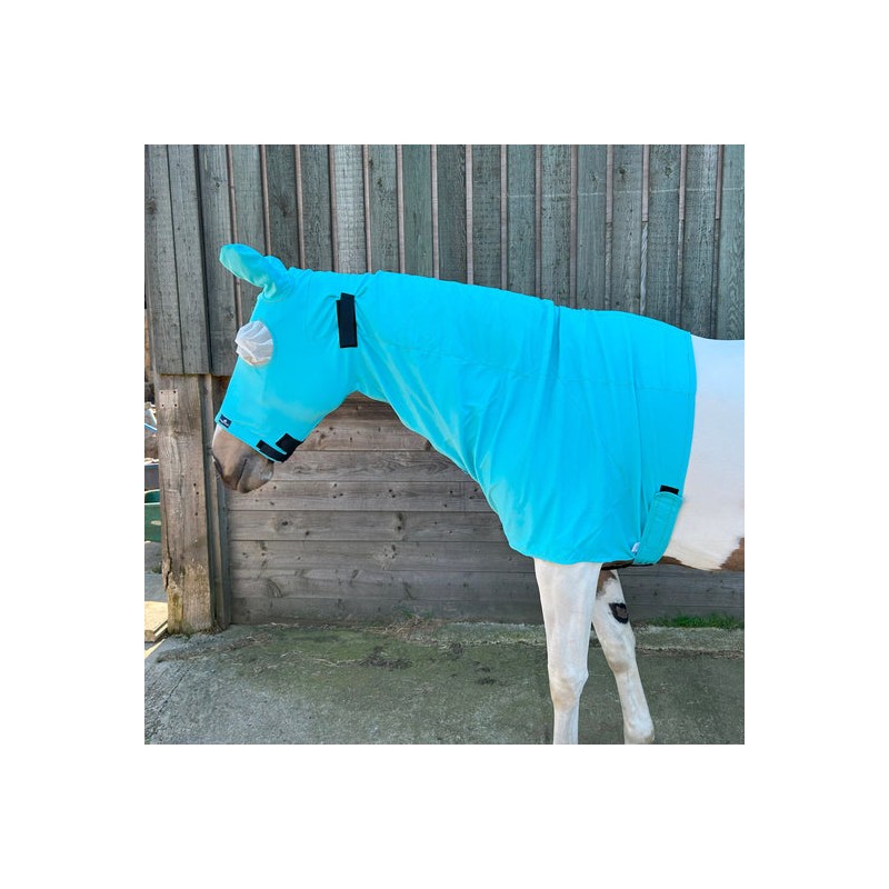 Snuggy Hoods Sweet Itch Hood Taille S Marron - Capuche Cheval Anti-démangeaisons