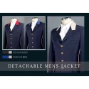 VESTE DE CONCOURS HOMME A COL DETACHABLE MANFREDI